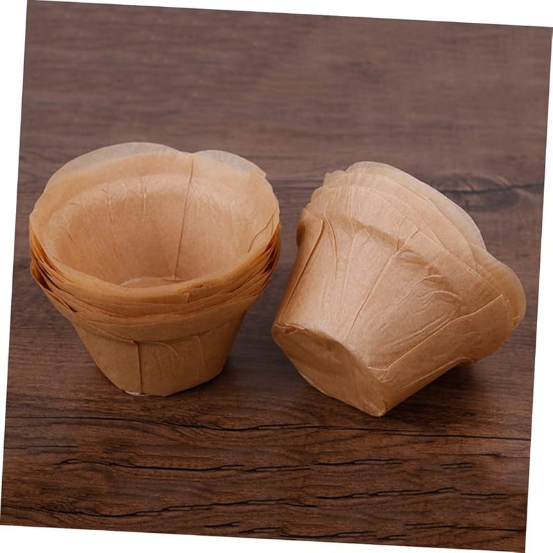 Lotus Style Cupcake Wrappers 50pcs Muffin Liners Baking Cups For Parties Events - Image 3